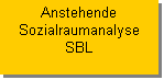 Textfeld: Anstehende
Sozialraumanalyse
SBL