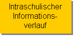 Textfeld: Intraschulischer
Informations-verlauf